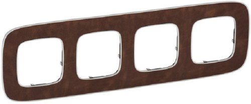 Рамка универсальная Legrand Valena Allure 4-м. кожа картинка